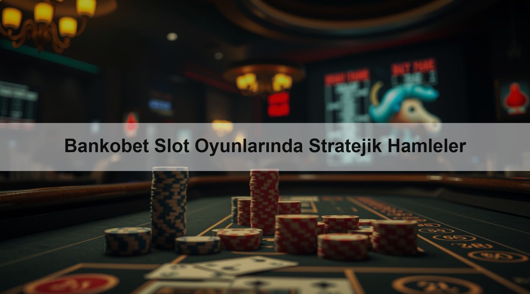 Bankobet Slot Oyunlarında Stratejik Hamleler 1 Bankobet Slot Oyunlarında Stratejik Hamleler